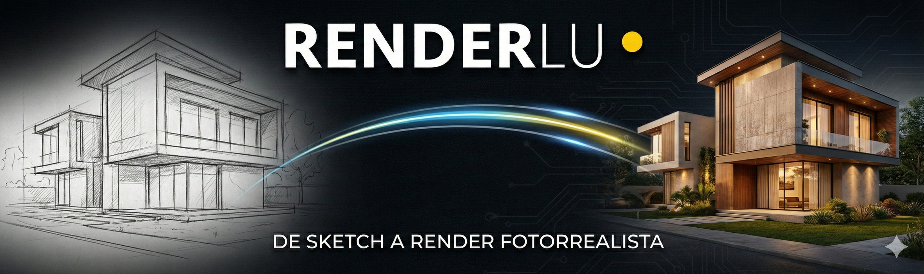 RenderLu - Renderização Arquitetônica com IA